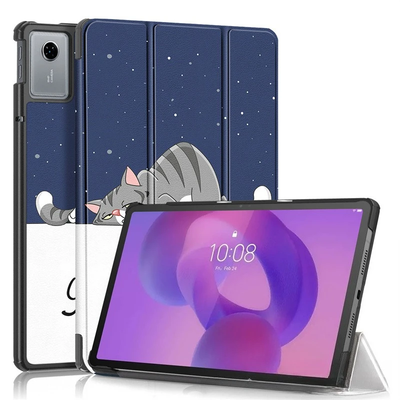 

For Lenovo P11 Pro 11in Tablet Cases 2025 Xiaoxin Pad Pro Tab P12 12.7in Three-fold Case For Lenovo Xiaoxinpad Protective Case