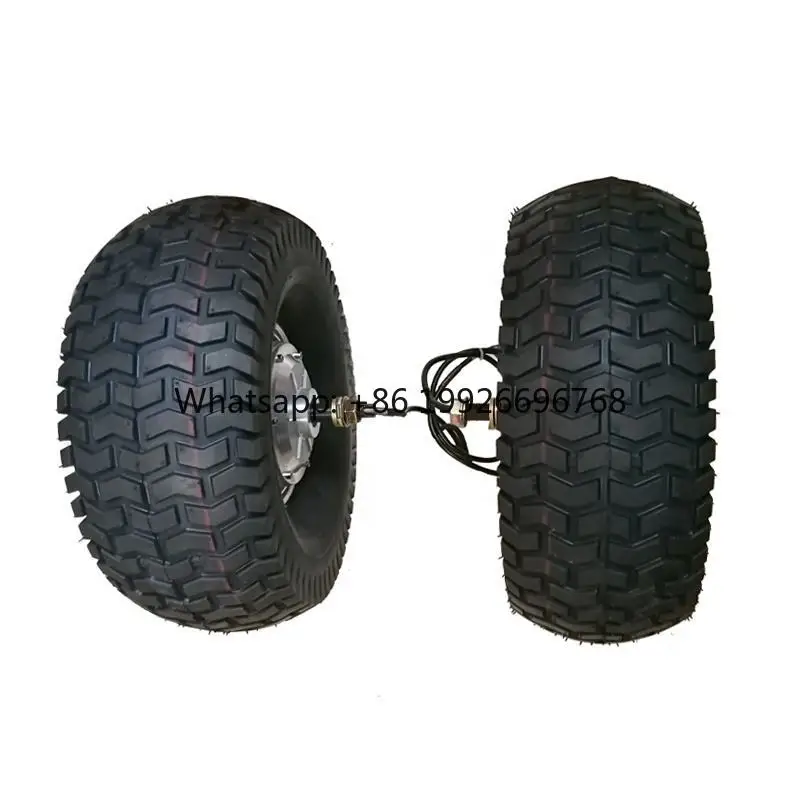 

15-дюймовый 48В 500Вт электродвигатель-колесо для робота, 45 км/ч, для дискового тормоза