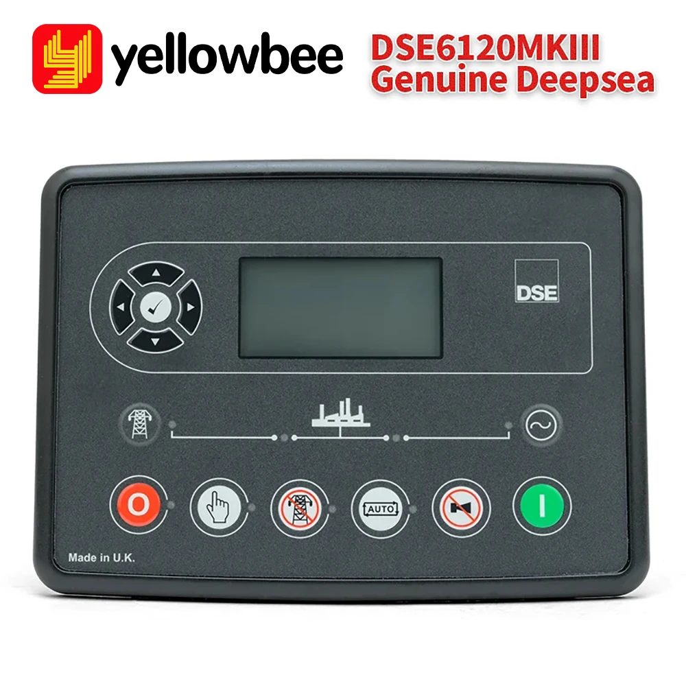 

Original Deep Sea DSE6120 MKIII AMF Auto Stop Generator Controller Panel Control Module Diesel Genset Spare Parts