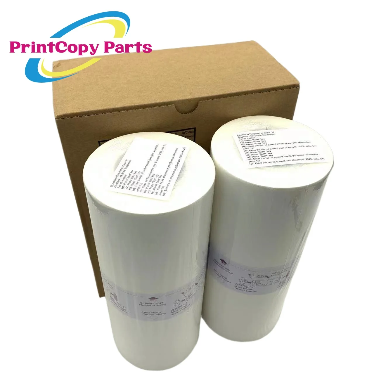 2 Rolls/Ctn S-7611 EZ A4 Paper Master Roll for RISO EZ200 EZ300 EZ330 EZ331 EZ201 EZ301 EZ371 Free Shipping