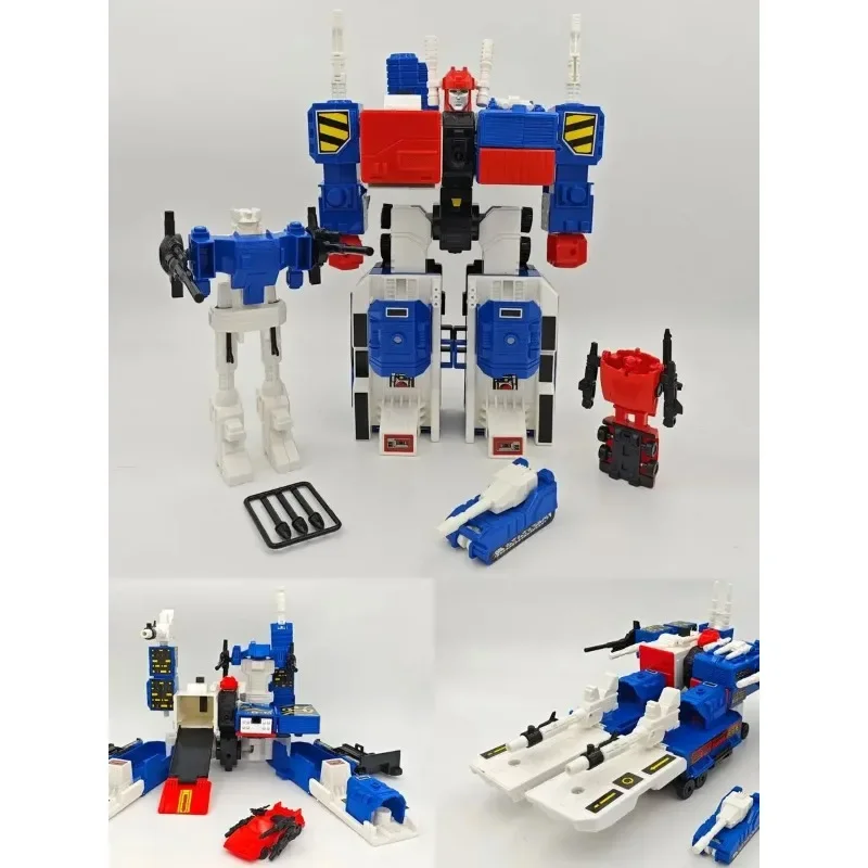 Transformation Metrotitan Blue Metroplex Ko G1 Three Transformations  Action Figures Toy Gift Collection In Stock