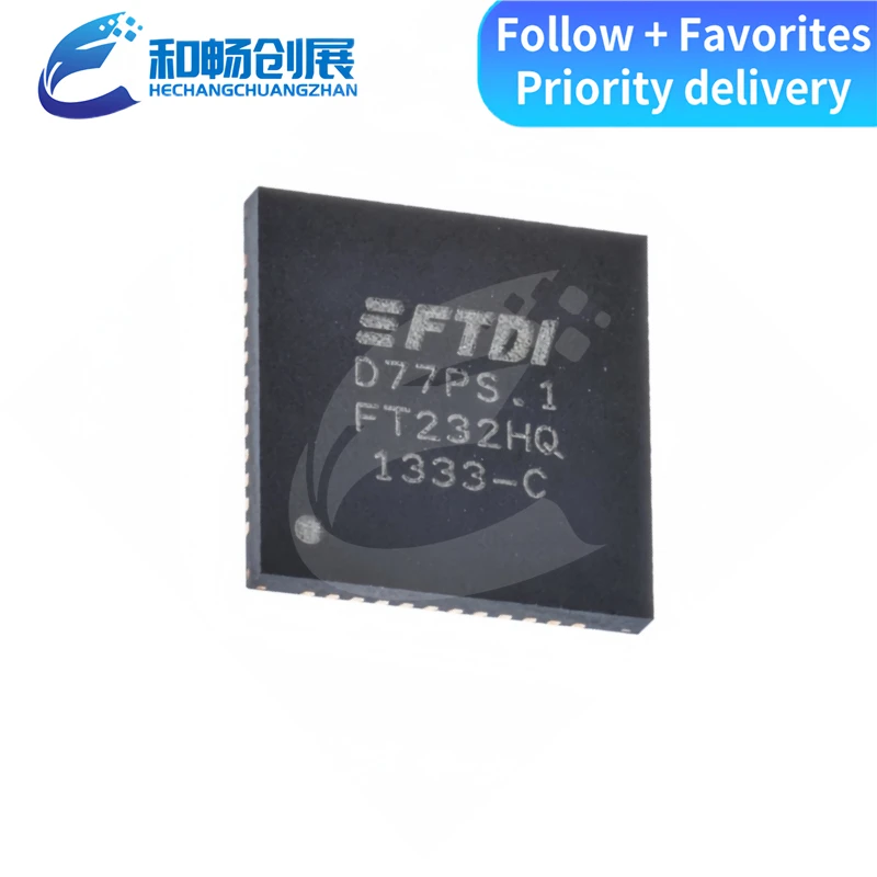 

Шелковый экран FT232HQ FT232HQ QFN48 UART FIFO интерфейс USB IC оригинальная фотография