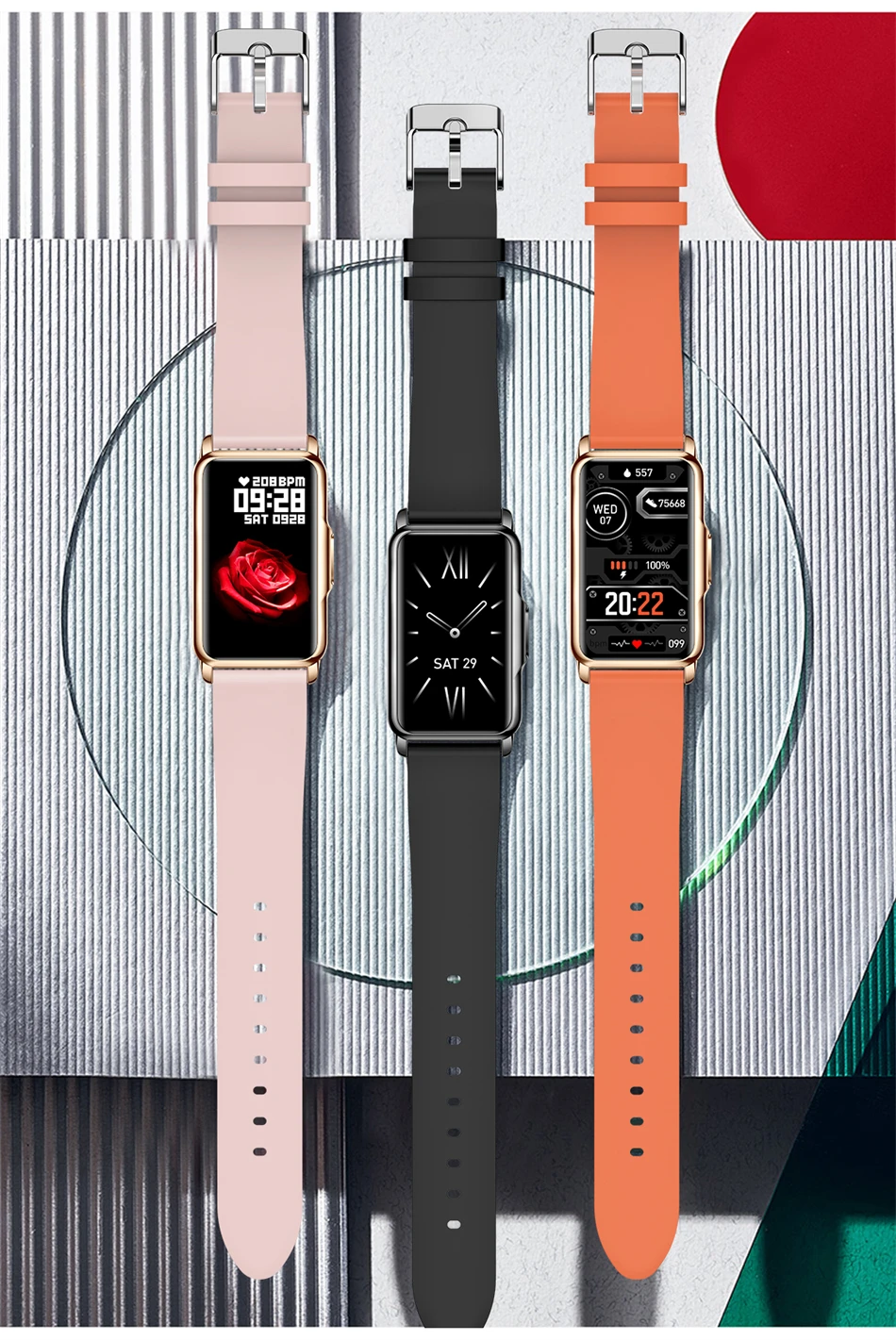 LIGE Smartwatch für Damen und Herren, 1,47-Zoll-Vollbild-Touchscreen, Sport-Fitness-Tracker, wasserdicht, Damen-Smartwatch 2026 für Android und iOS – Detail 17