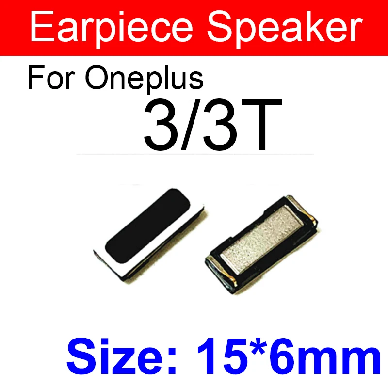 Earpiece Speaker For Oneplus 1+ 1 2 3 5 6 7 8 9 Pro 9R 9RT 3T 5T 6T X A2005 Ear Speaker Sound Earphone Ear Piece Flex Cable Part