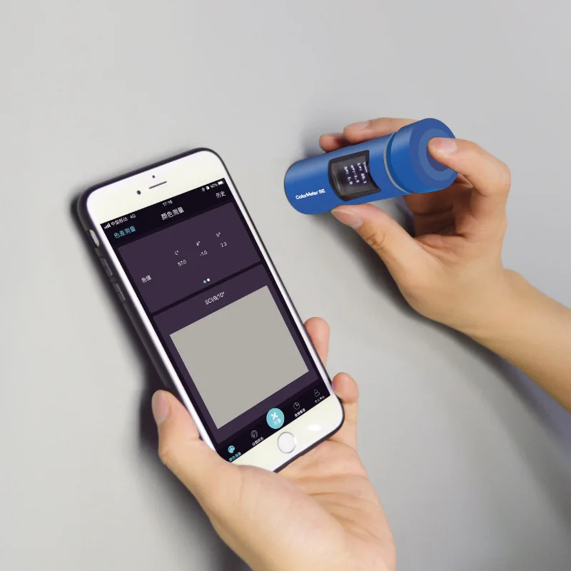 Portable High Precision Spectral Colorimeter Color Spectrum Difference Meter for Car Paint Plastic Printing Color Analysis Tool