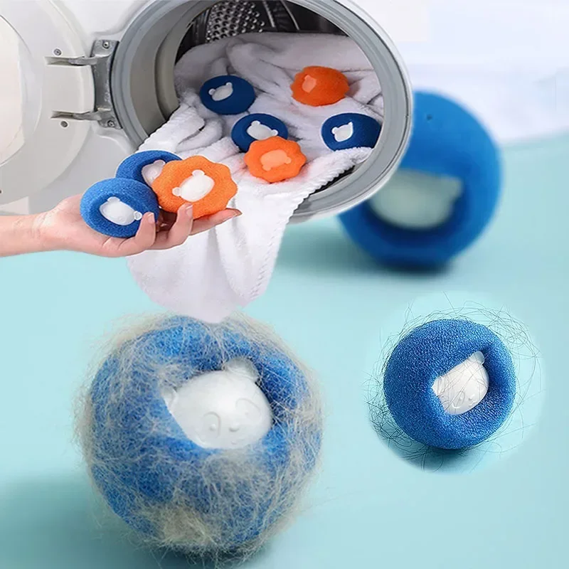 

Pet Hair Remover Reusable Ball Laundry Washing Wool Sticker Hair Remover Pet Fur Lint Catcher pet grooming
