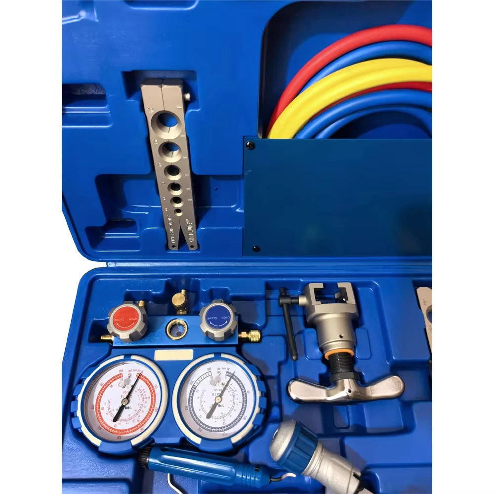 

Portable VTB-5B HVAC Tool Combination - Complete Set for Refrigerant Tube Work, Easy to Carry & Use