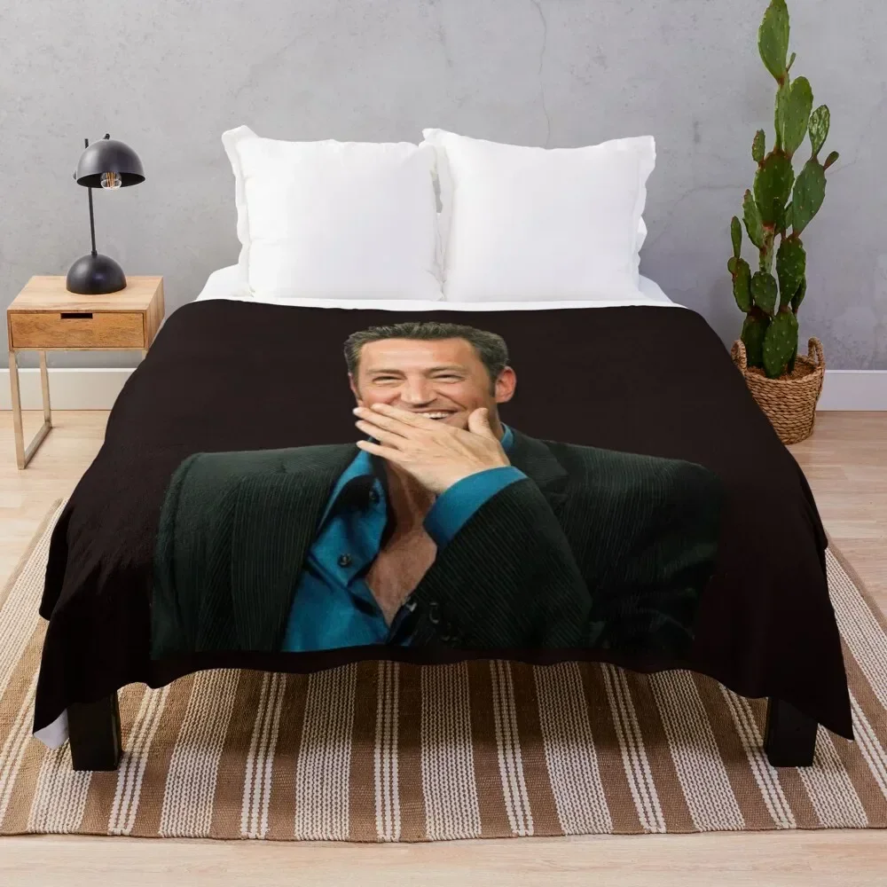 

matthew perry Throw Blanket halloween Decorative Sofas warm for winter warm winter Blankets