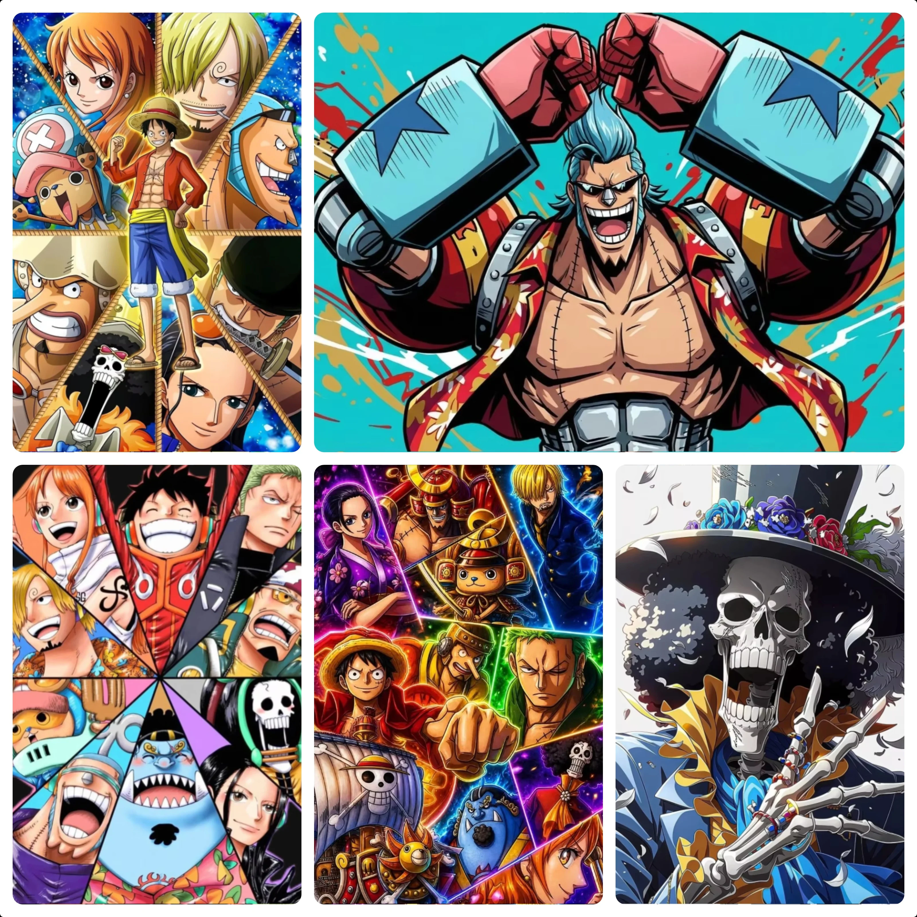 One Piece Anime Character Jigsaw Puzzles 500/1000/1200/2000PCS Handmade Art Exquisite Home Decor Gift No Frame