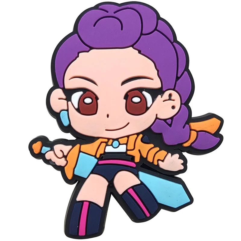 عالية الجودة 1-18 قطعة امرأة البوب المطربين الأحذية البلاستيكية السحر زينة القط موديش تسد مشبك DIY بها بنفسك الفتيات جراب هاتف #5