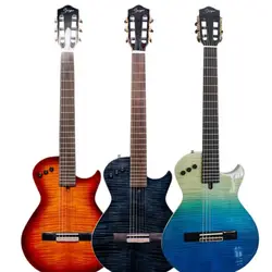 Advanced High Gloss Electric Classical Guitar Professinal 6 String Costomized Guitar 39 Inch Nylon Guitarra High Quality Rare