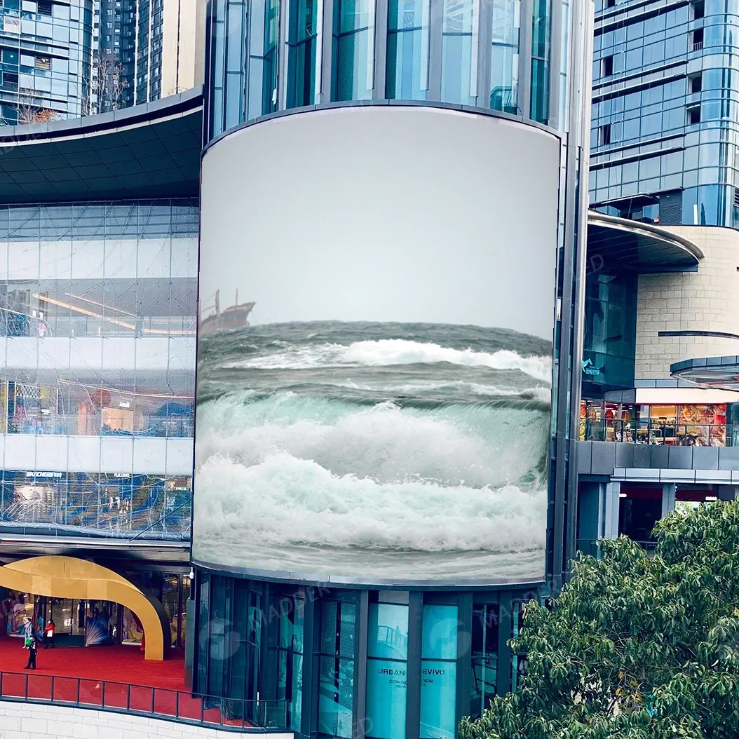 Factory Direct Sale Customized Waterproof Flexible Led Screen High Quality Curve Led Display Screen