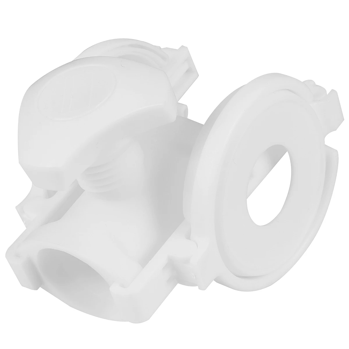 

2 Pcs Pool Umbrella Drink Holder Plastic Cup Portable Rack Skimmer Outdoor White