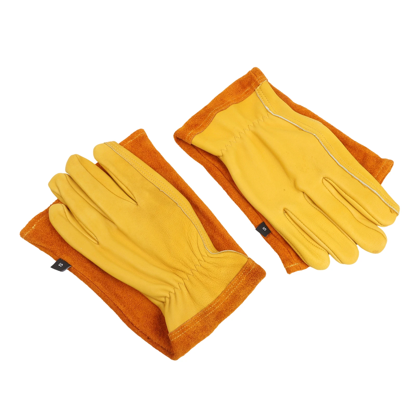 ถุงมือทำสวนหนังระบายอากาศ ถุงม - Gardening Gloves Thorn Proof Leather บทวิจารณ์และราคา