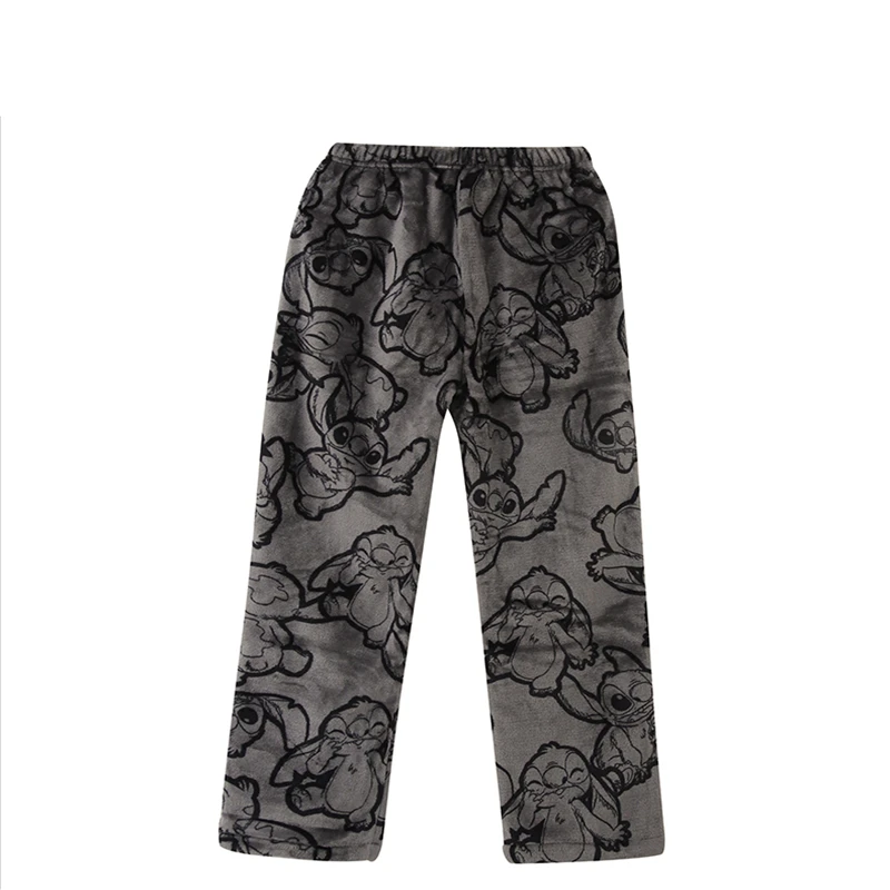 Winter Women's High Quality Pajamas Flannel Leopard  Pajamas Set Thickened Fluffy Warm Pajama Pants Loose Comfortable Loungewear