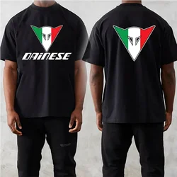 2025 Men T Shirt Casual New Daines Motorcycle Bike Sport Racing T-shirt Graphic Oversized Comfortable Streetwear Very cool S-3XL