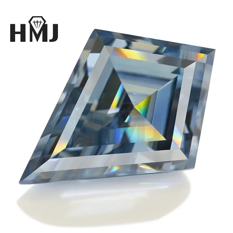 HMJ Loose Moissanites Stones Kite Cut D Color VVS1 Gemstone Lab Grown Moissanite Diamonds Gemstones Manufacturer