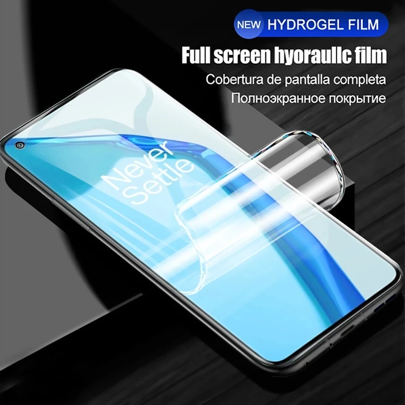 Film For OnePlus 10T 11R 10R Ace 2 Pro Racing Full Cover Hydrogel Film For OnePlus 10T Nord N300 CE 2 Screen Protector