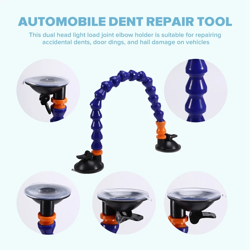 ABZY-Auto Depression Repair Tool Double Side Suction Cup Light Load Universal Joint Elbow Pit Dent Detection