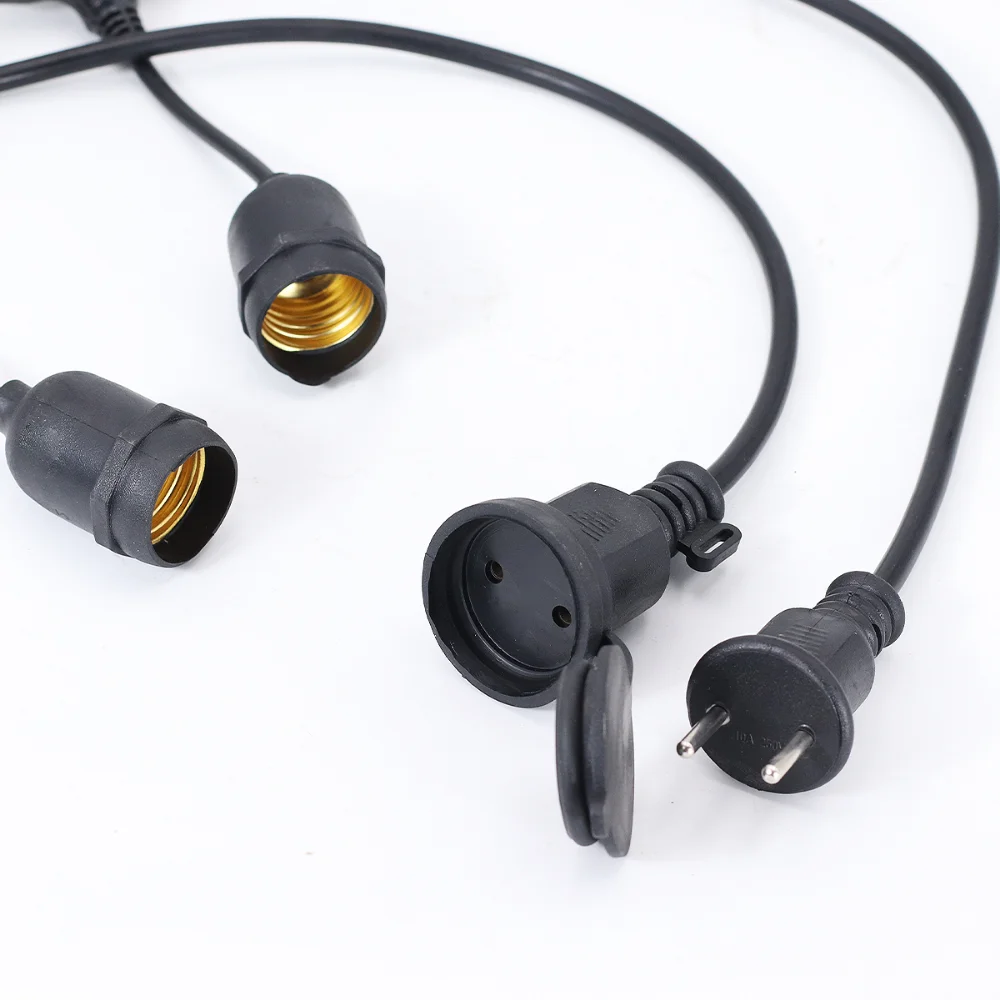 IP65 10M LED Garlands S14 LED String Light Commercial Patio String E27 LED Light String Decoration For Holiday Garden Wedding