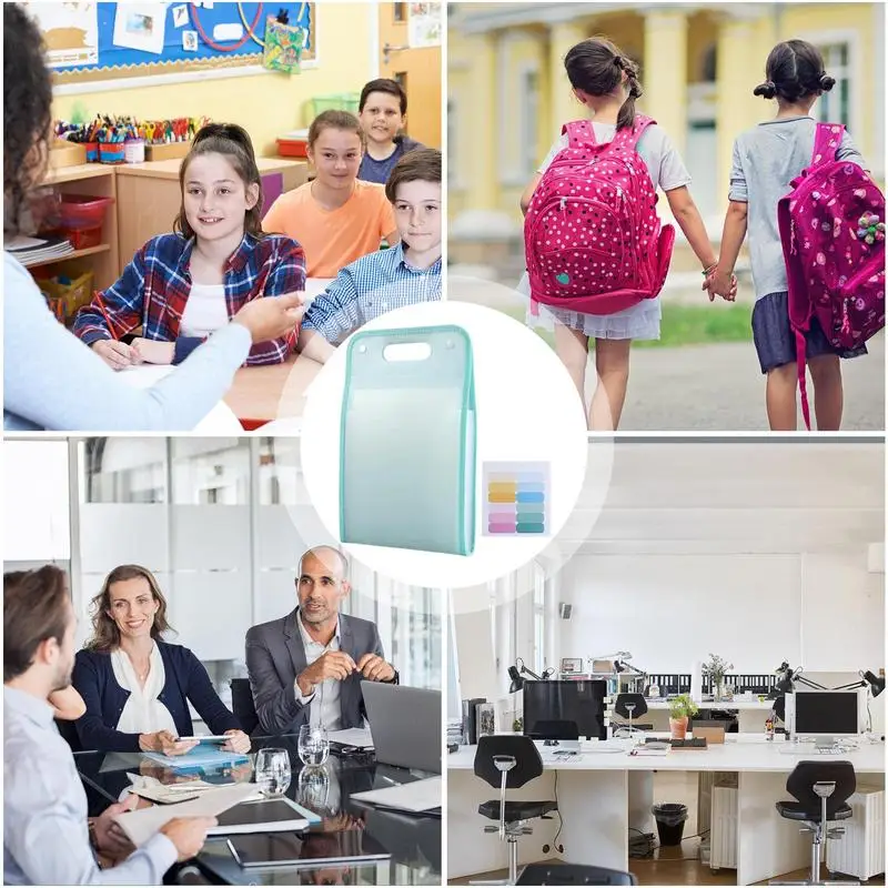 Expandable File Folder Organizer A4 File Accordion Organizer With 13 Pockets Large Capacity Waterproof Document Case Folder