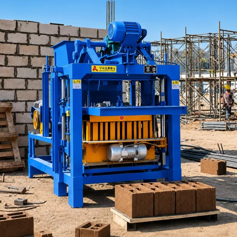Easy Maintenance Automatic Concrete Brick Machine Manual Hollow Block Mould Hollow Paver Brick Maker For Sale