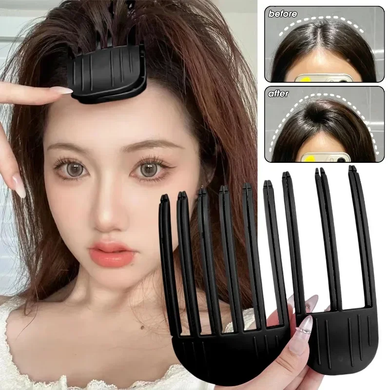 1/2Pcs Simple Fluffy Hair Roots Clips No Heat High Vertex Hair Curler Styling Fluffiness Women Men Volume Wind Sculpting Comb