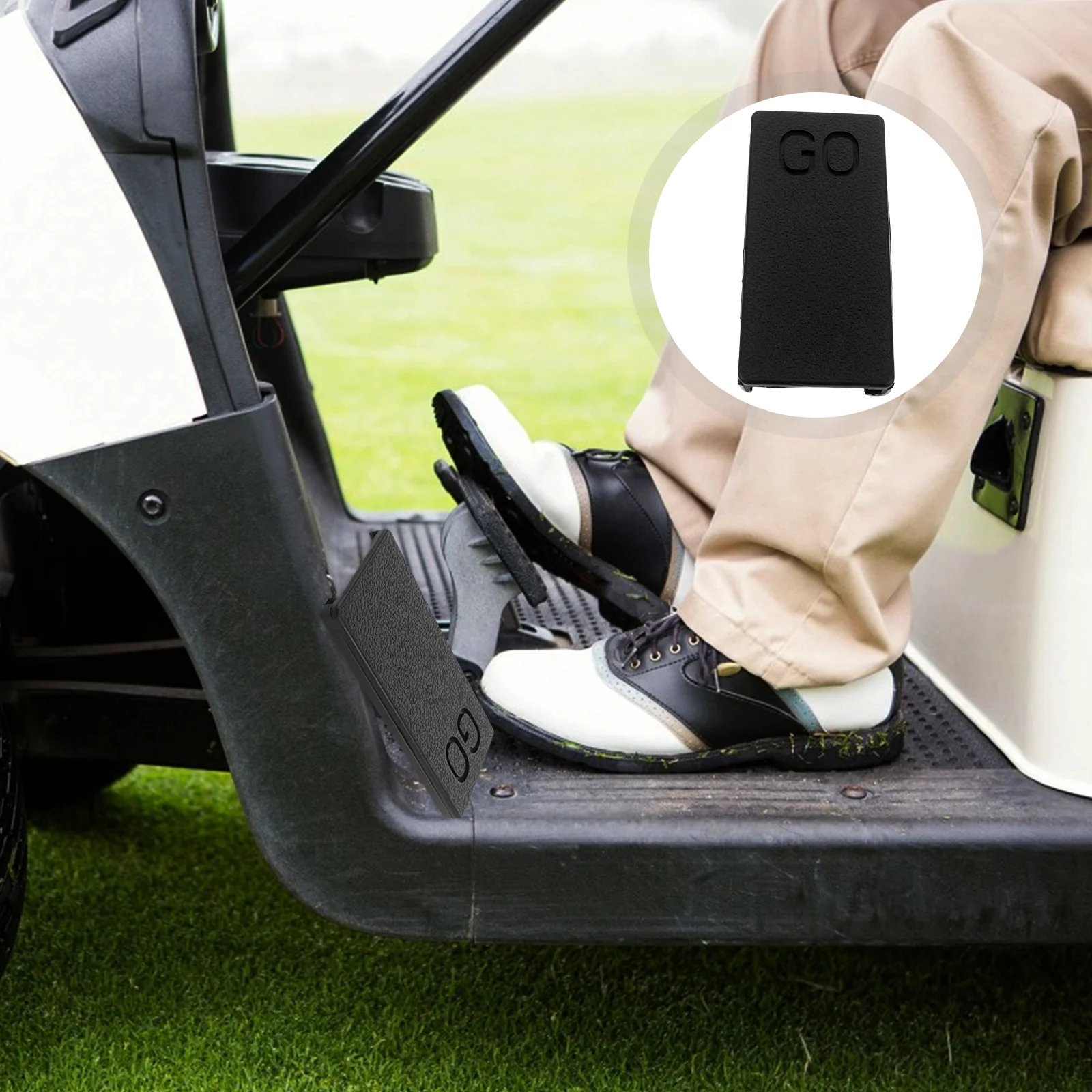 

Golf Cart Brake Pedal Pad Replacement Anti Slip Kit Outdoor Sports Accessories Club Car Brake Pedal Pad Hardware Maintenance