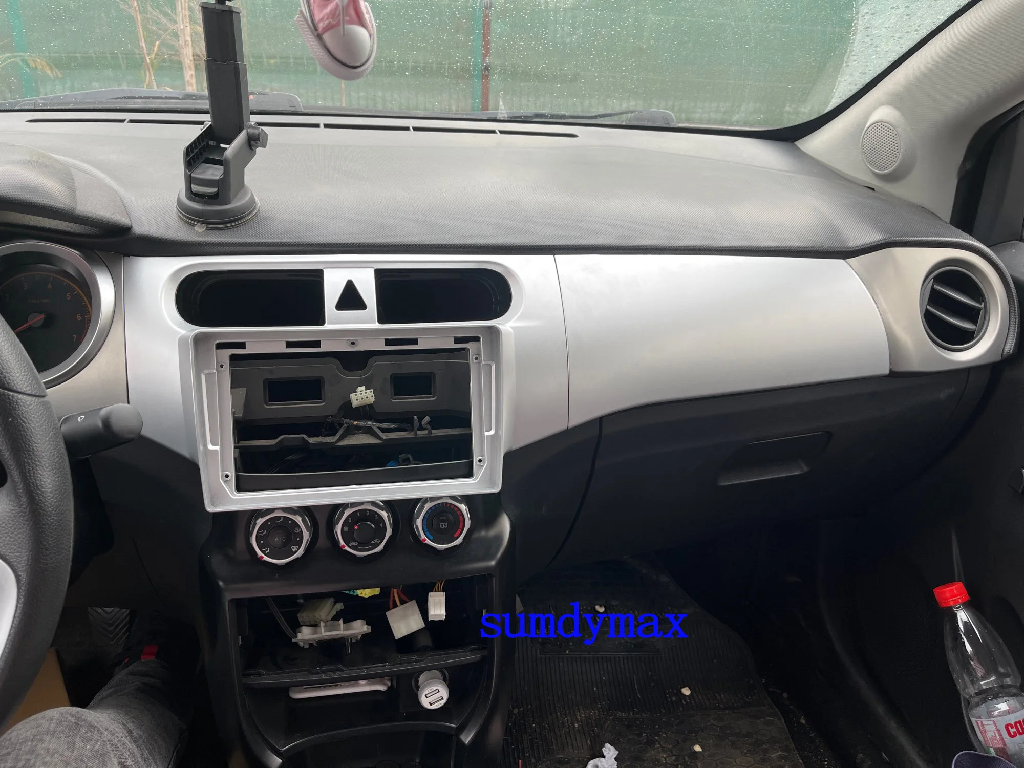 Rádio do carro Android Fascia Frame, tela grande, 2 Din, Fascia para Zhonghua Brilliance H230 H220 2012-2016, 9"