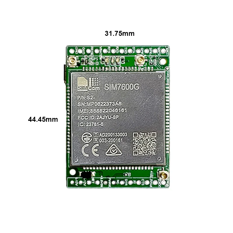In stock SIM7600G Core Board Development Modem SIM7600G R2 SIMCOM LTE CAT1+GNSS Module Global band breakout kit with Antenna