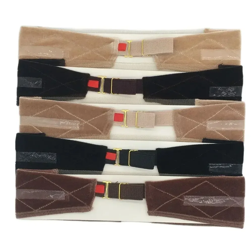 Elastisches Spitzenband für Perücken mit Silikonstreifen, Spitzen-Perückengriffband, Samt-Griffband für Perücken, Perückenzubehör – Detail 5