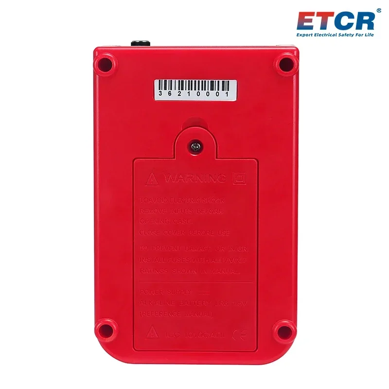 ETCR3620 Equipotential Milliohm Meter DC Low Value Resistance Tester 1mohm - 20 Kohm