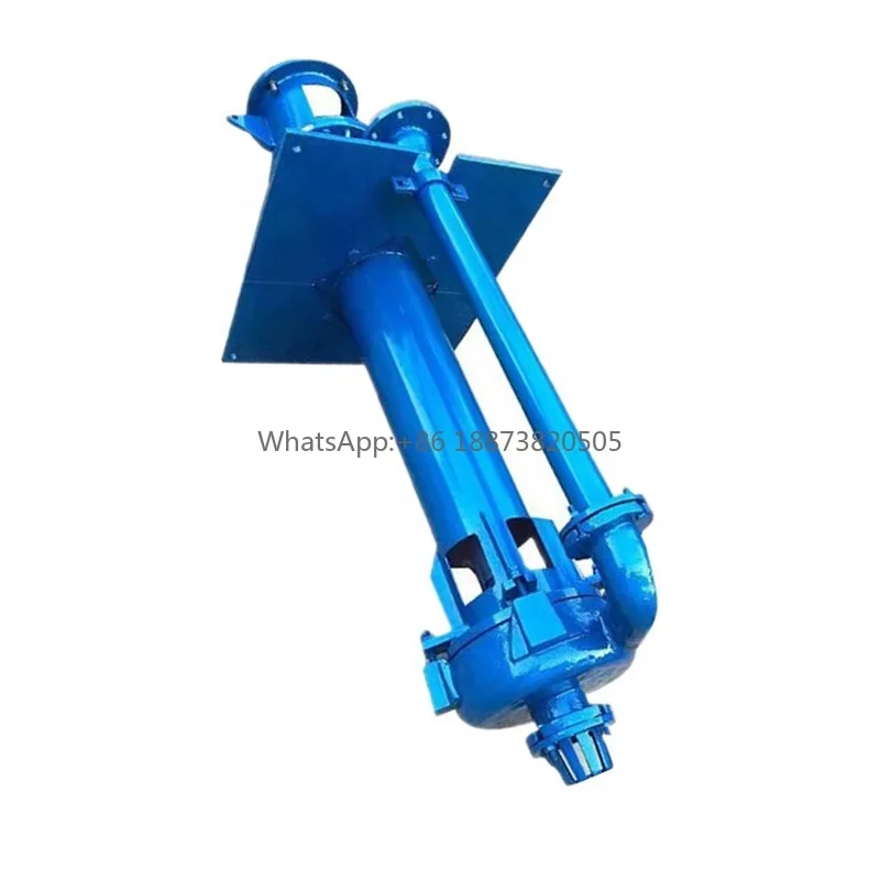Long Shaft High Chrome Impeller Sludge Pump For Sugar Factory