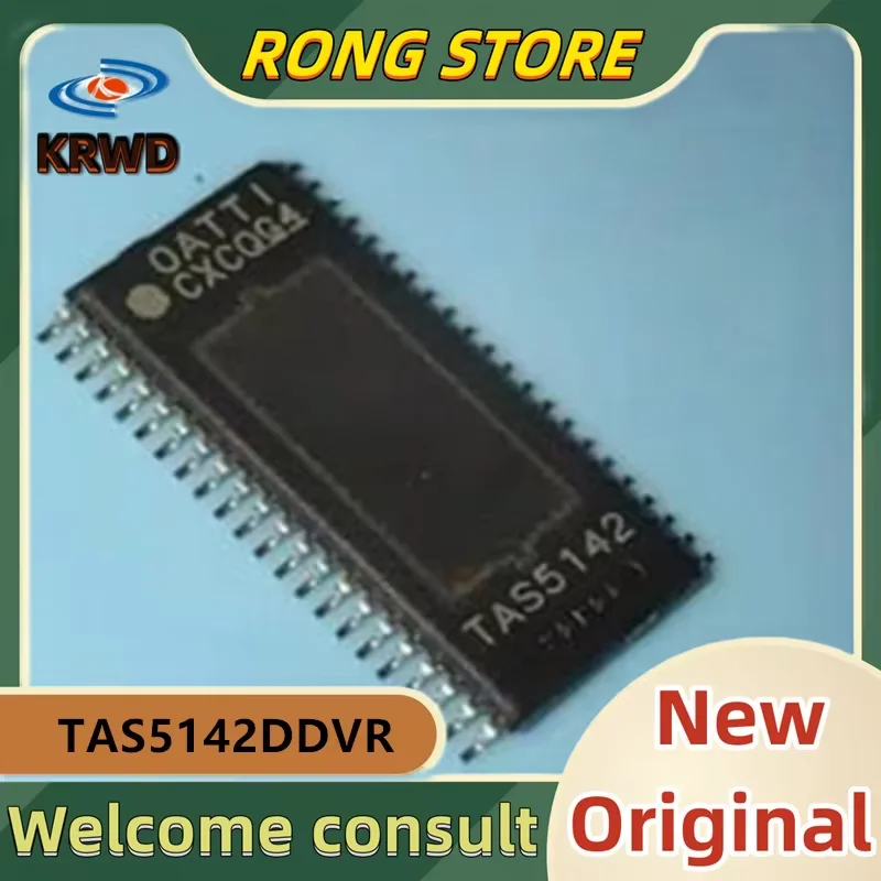 10PCS TAS5142 New and Original Chip IC TAS5142DDVR TSSOP44 stereo digital audio power amplifier chip