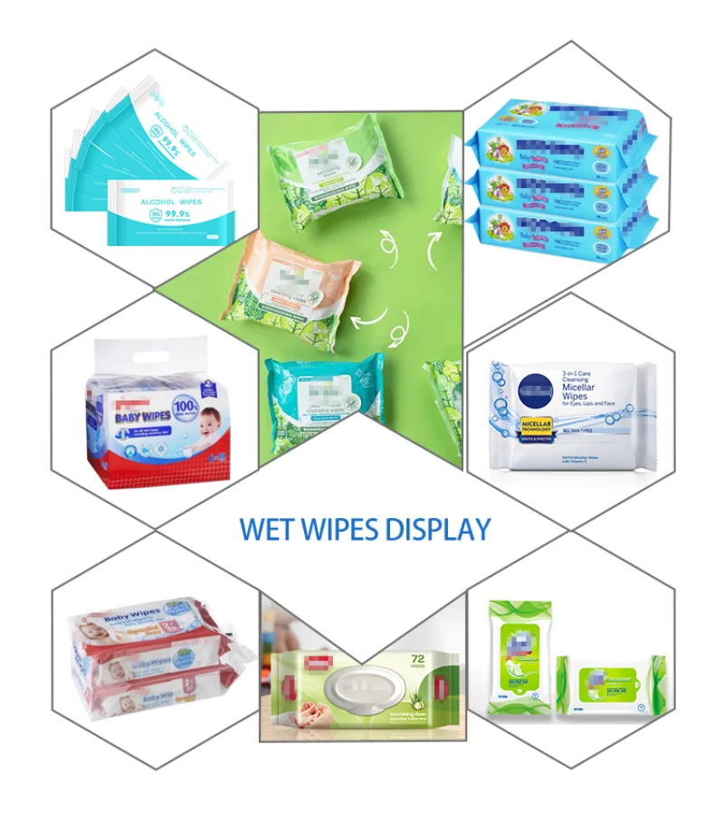 China New Daily Use Wet Wipes Making Machine Semi Automatic Best Price Single Piece Baby Face Wet Wipe Maker Equipment Supplier image 5