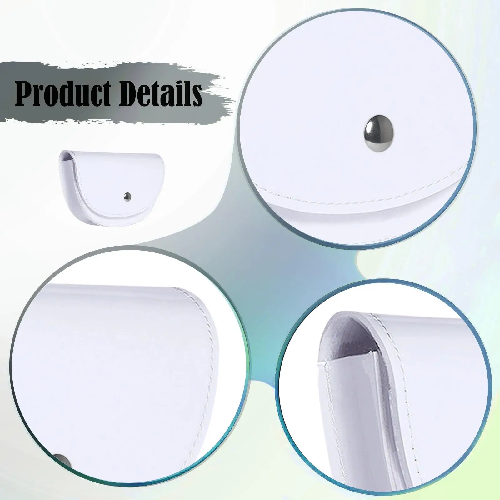 

Portable PU Leather Golf Rangefinder Case Waterproof Carrying Pouch Fanny Pack Storage Bag for Men Women Golf Accessories