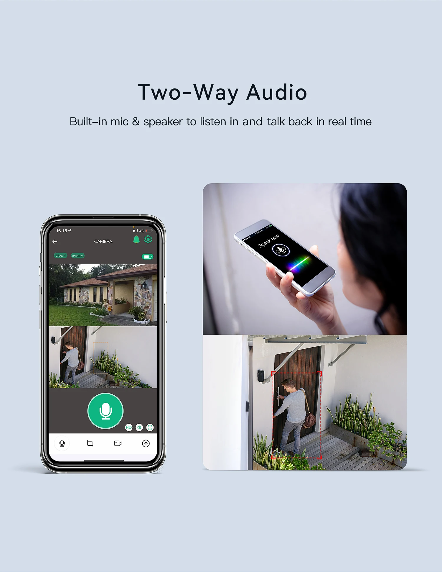 Hongnaer 8MP الطاقة الشمسية اللاسلكية 4G PTZ كاميرا الأمن Niview 20X التكبير عدسة مزدوجة 4K في الهواء الطلق واي فاي 4G بطاقة Sim CCTV كاميرا تعمل بالطاقة الشمسية #5