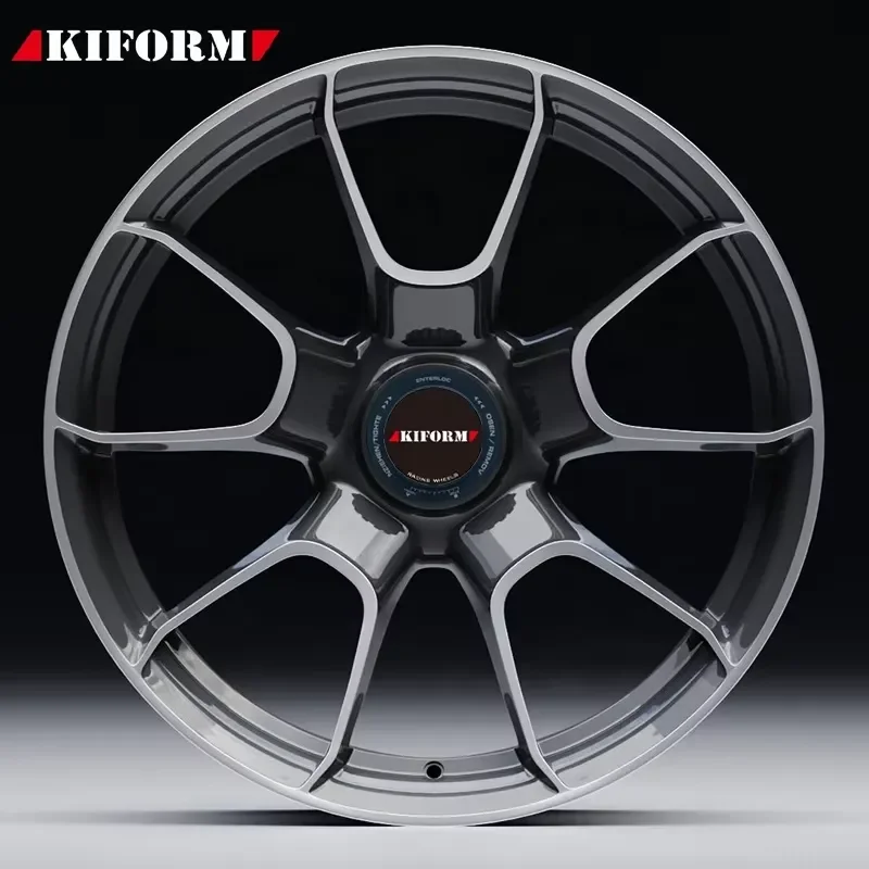 i Fashion Concave Design 16 17 18 19 20inch 5x108 5x114.3 5x108 Center Lock Customize Forged Wheel Rims