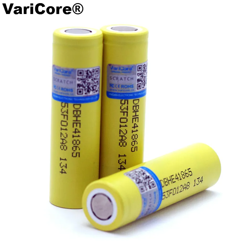 VariCore Novo Original HE4 2500mAh Li-lon Bateria 18650 3.7V baterias recarregáveis de energia 10A 20A descarga para ferramenta elétrica