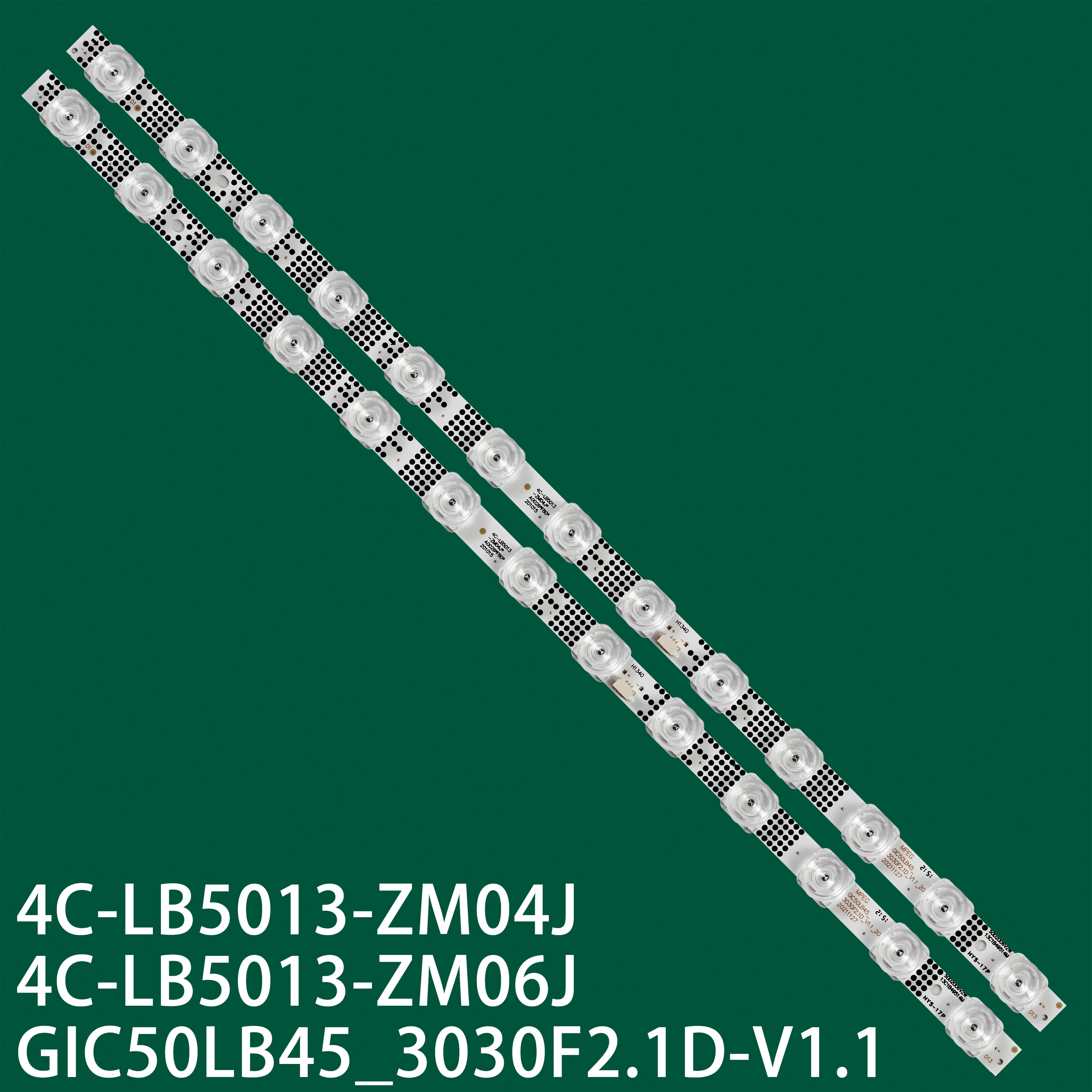 

LED backlight strip 13LED for TCL 50P615 50G61 50S525 50S435 50S434 50S433 GIC50LB45_3030F2.1D-V1.1 4C-LB5013-ZM06J LVU500NDEL