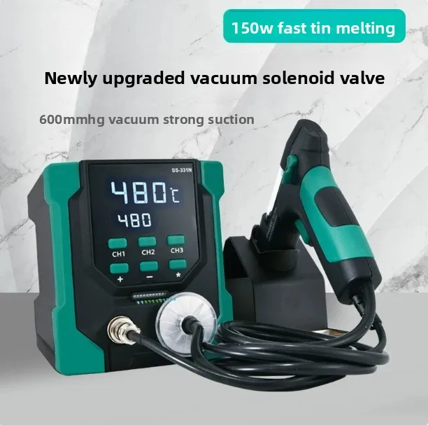 Electric Tin Absorber SS-331NH Automatic Tin Removal and Soldering Suction Gun