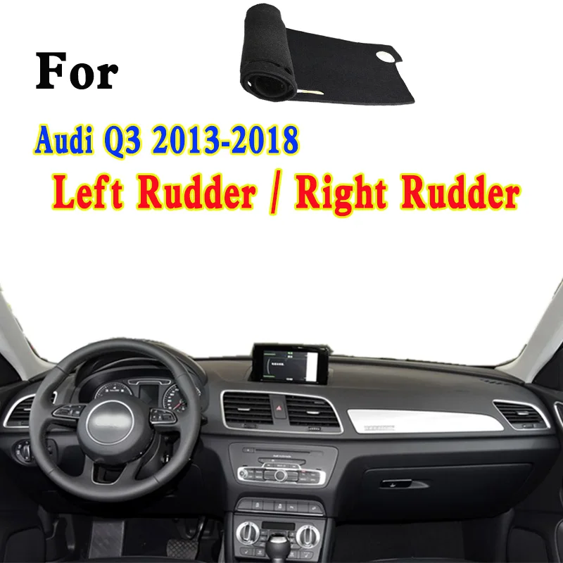 For Audi RS Q3 84B 84G 8U 8UB 8UG 2013-18 Car Dashboard Mat Accsesories Anti-reflective Anti-slip Anti-dirty Pad Ornaments