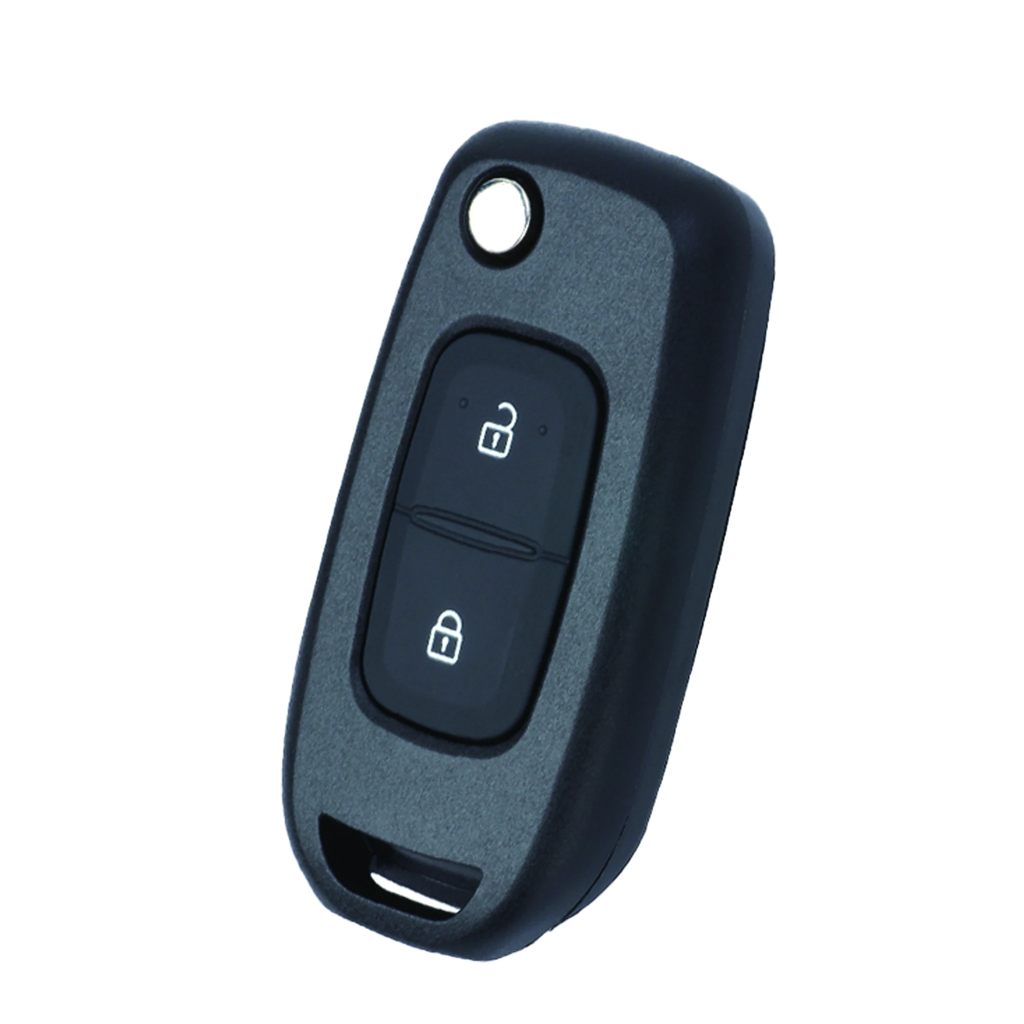 KEYECU 2 3 Button VA2 VAC102 HU56R HU136 Flip Remote Key Shell for Renault Twingo 3 Symbol Dacia Duster Sandero Logan