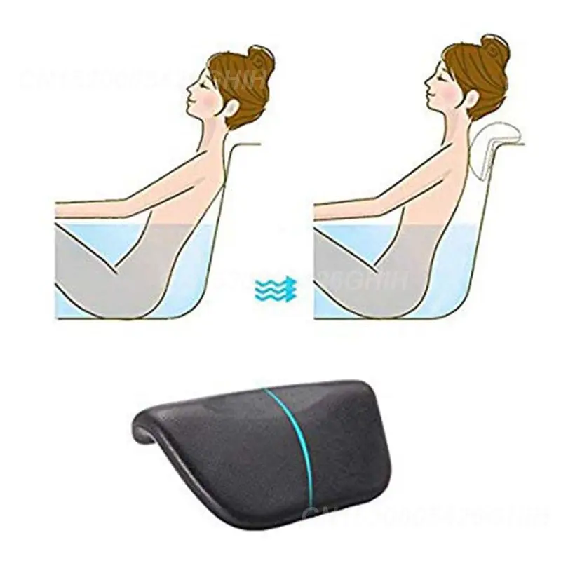 Thickened Home Cushion Home Spa Comfortable Bathtub Pillow Headrest Pillows Bathroom Accessories Jacuzzi Spa Spa Bath Pillow Pu