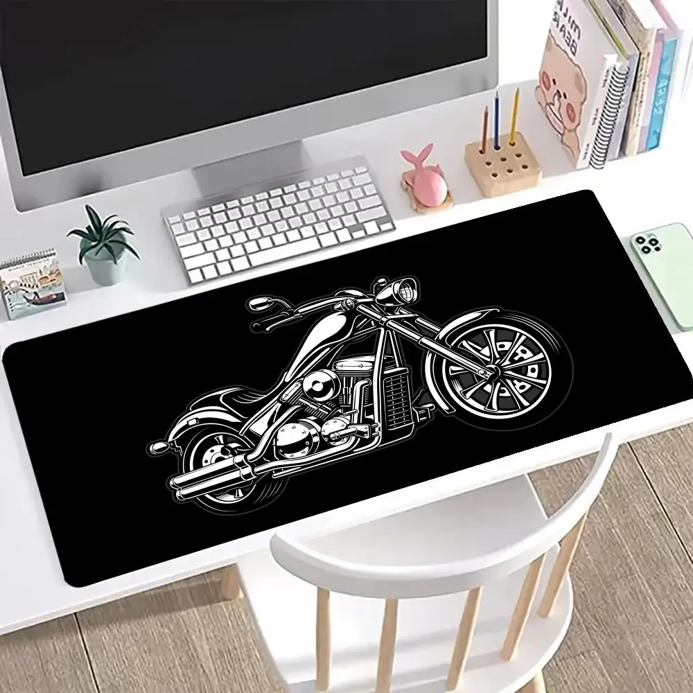 

Cool motorcycle Mouse Pad XXL Gaming Rubber MousePad Large Gamer Mause Carpet PC Desk Mat keyboard Computer Office Long Mousepad