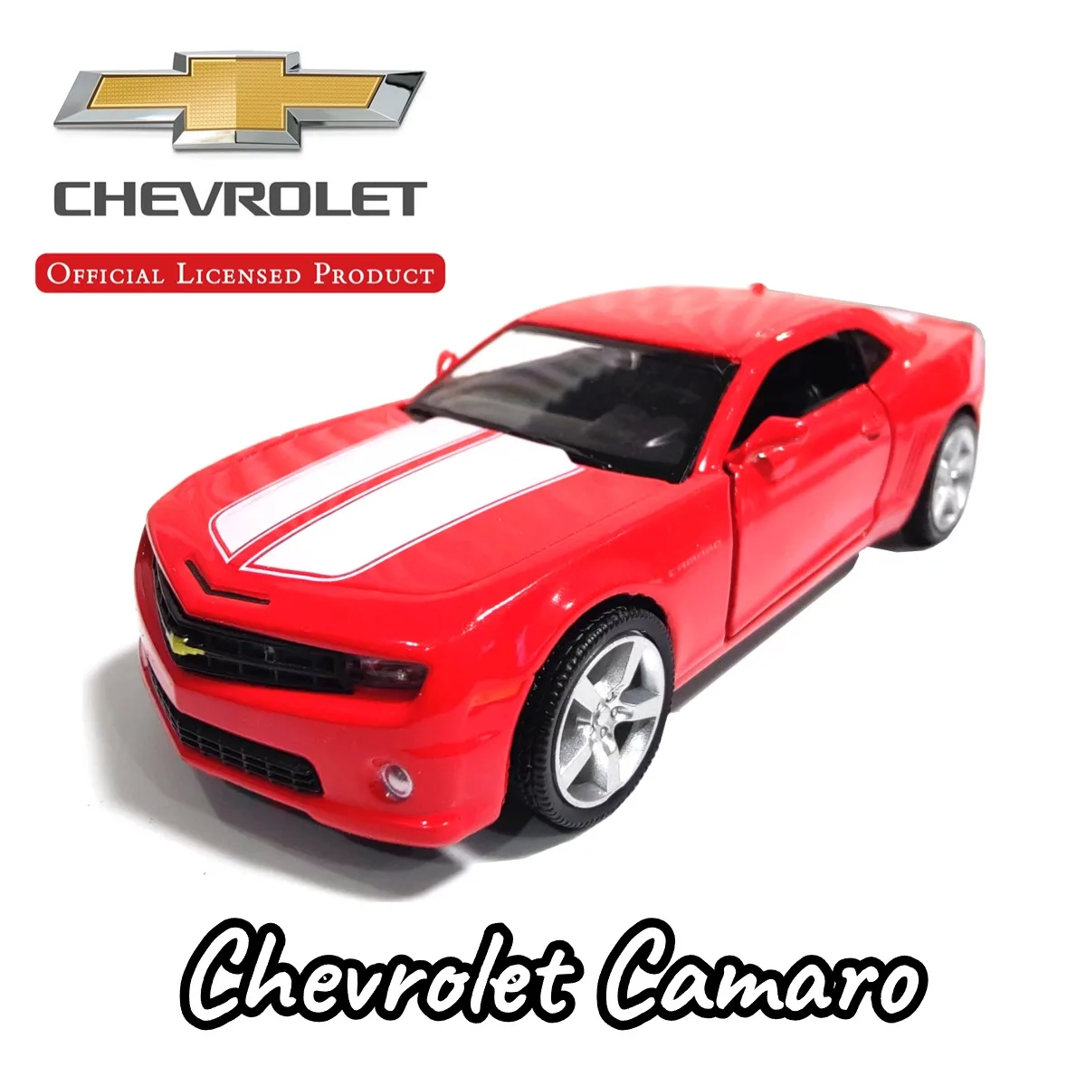 1:36 Metal Diecast Car Model Repilca Chevrolet Camaro Scale Miniature Collection Vehicle Hobby Kid Toy for Boy Xmas Gift