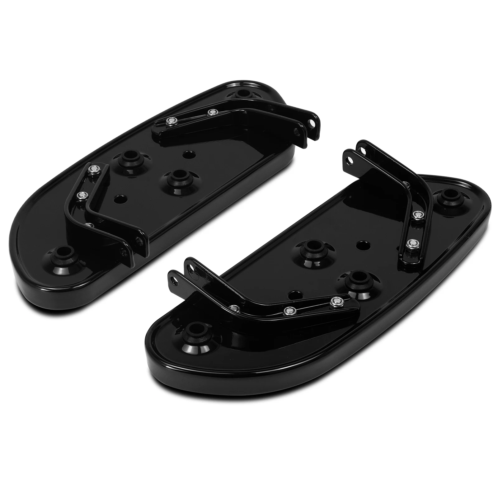 Motorcycle Rider Footboard Compatible with Harley Touring Road Glide Road King Street Glide Electra Glide Softail Trike Models