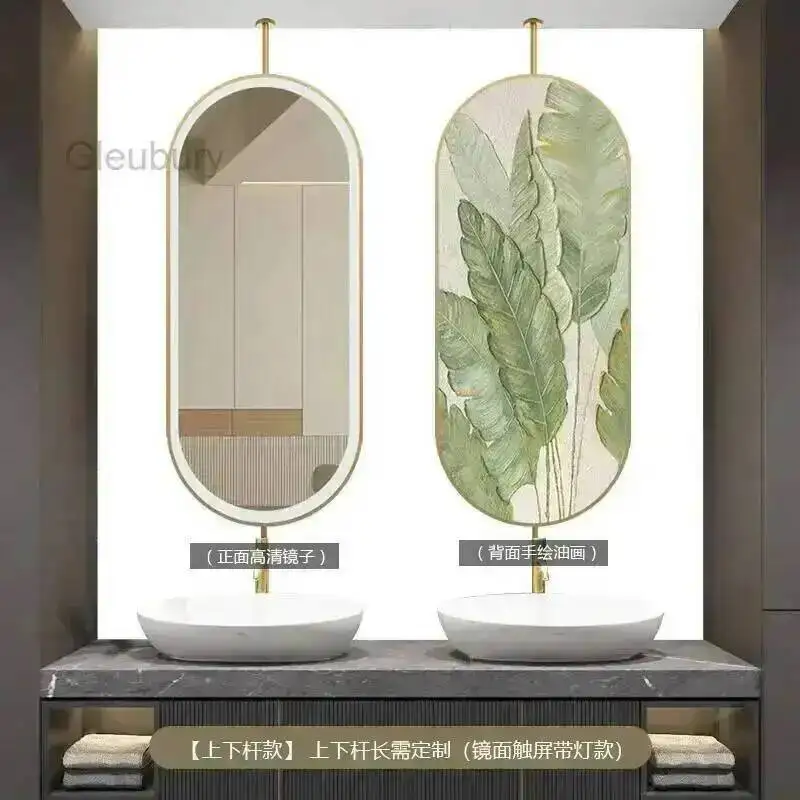 Degree Mirror Wall Vintage 360 Mirror Decoration Living Room Large Full Body Mirrors For Bedroom Boho Home Decor Items Store