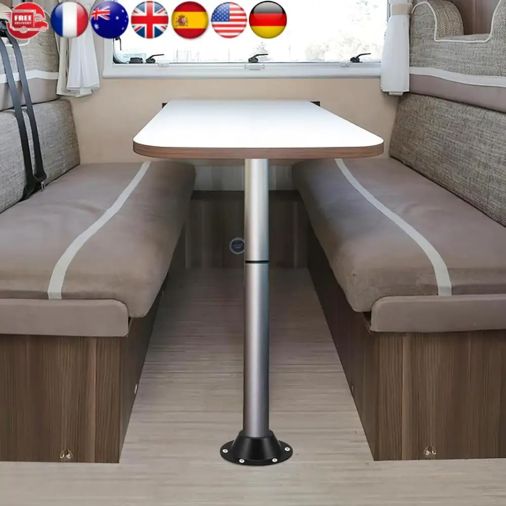 

Комплект из 2 кронштейнов для крепления стола к автодому, включая монтажные винты, алюминиевый кронштейн для кемпера, совместимый со стандартными столами