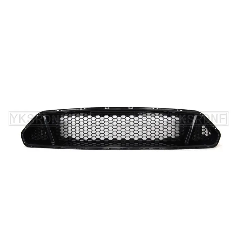 YKSRDNF NEUES, hochwertiges ABS, mattschwarz, Netzgitterverkleidung, Renngrills für Ford Mustang GT 2018 2019 2020 2021 5